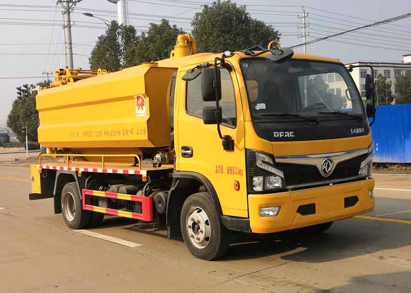 炎帝牌SZD5100GQW6型清洗吸污车