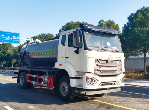 炎帝牌SZD5187GXWZ6型吸污车
