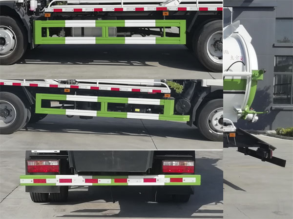 炎帝牌SZD5121GXWHF6型吸污车