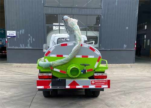 炎帝牌SZD5045GXEEQ6型吸粪车