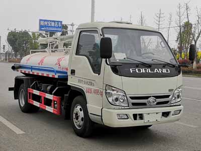 炎帝牌SZD5045GXE6B型吸粪车