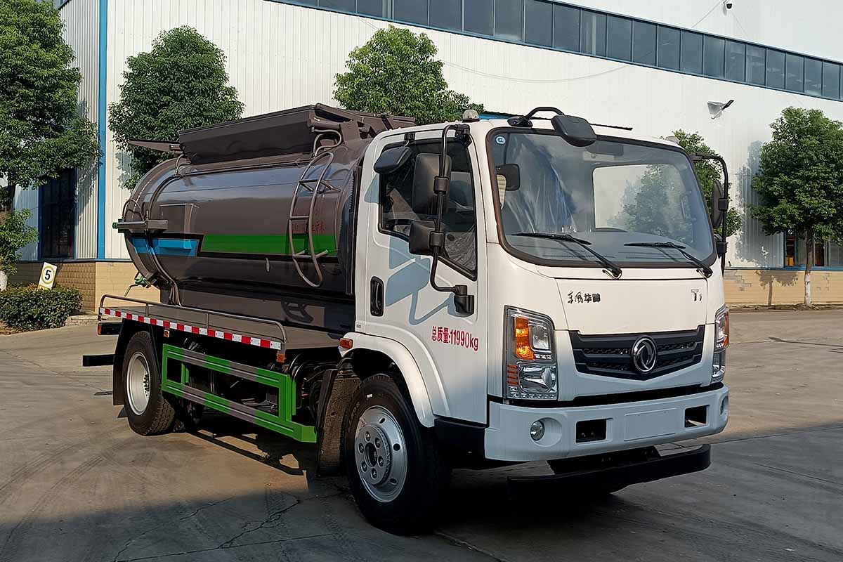 炎帝牌SZD5120ZWXEL6型污泥自卸车