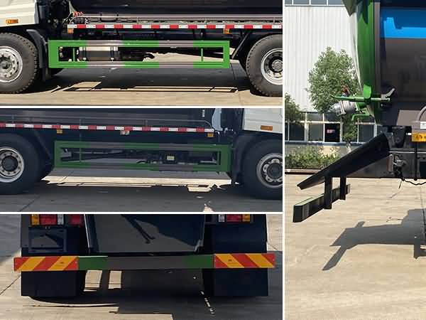 炎帝牌SZD5184ZWXZ6型污泥自卸车