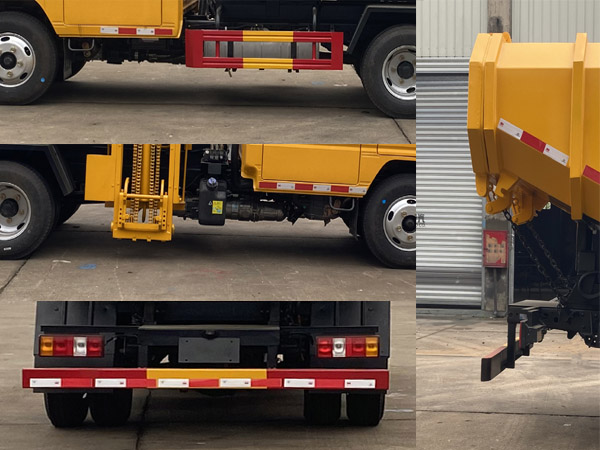 炎帝牌SZD5061ZWX6JX型污泥自卸车