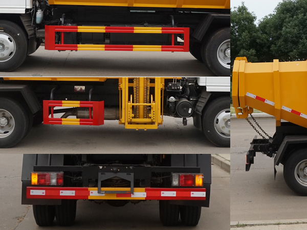 炎帝牌SZD5070ZWXQ6型污泥自卸车
