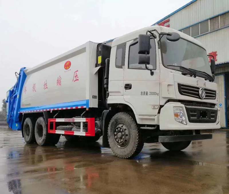 炎帝牌SZD5258ZYSE6S型压缩式垃圾车