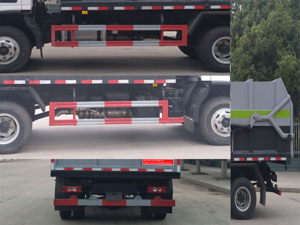 炎帝牌SZD5088ZDJBJ6型压缩式对接垃圾车