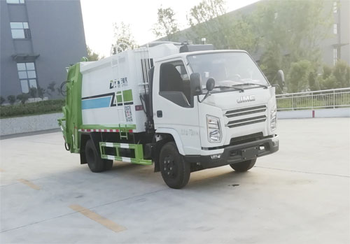 炎帝牌SZD5071ZYSJ6型压缩式垃圾车