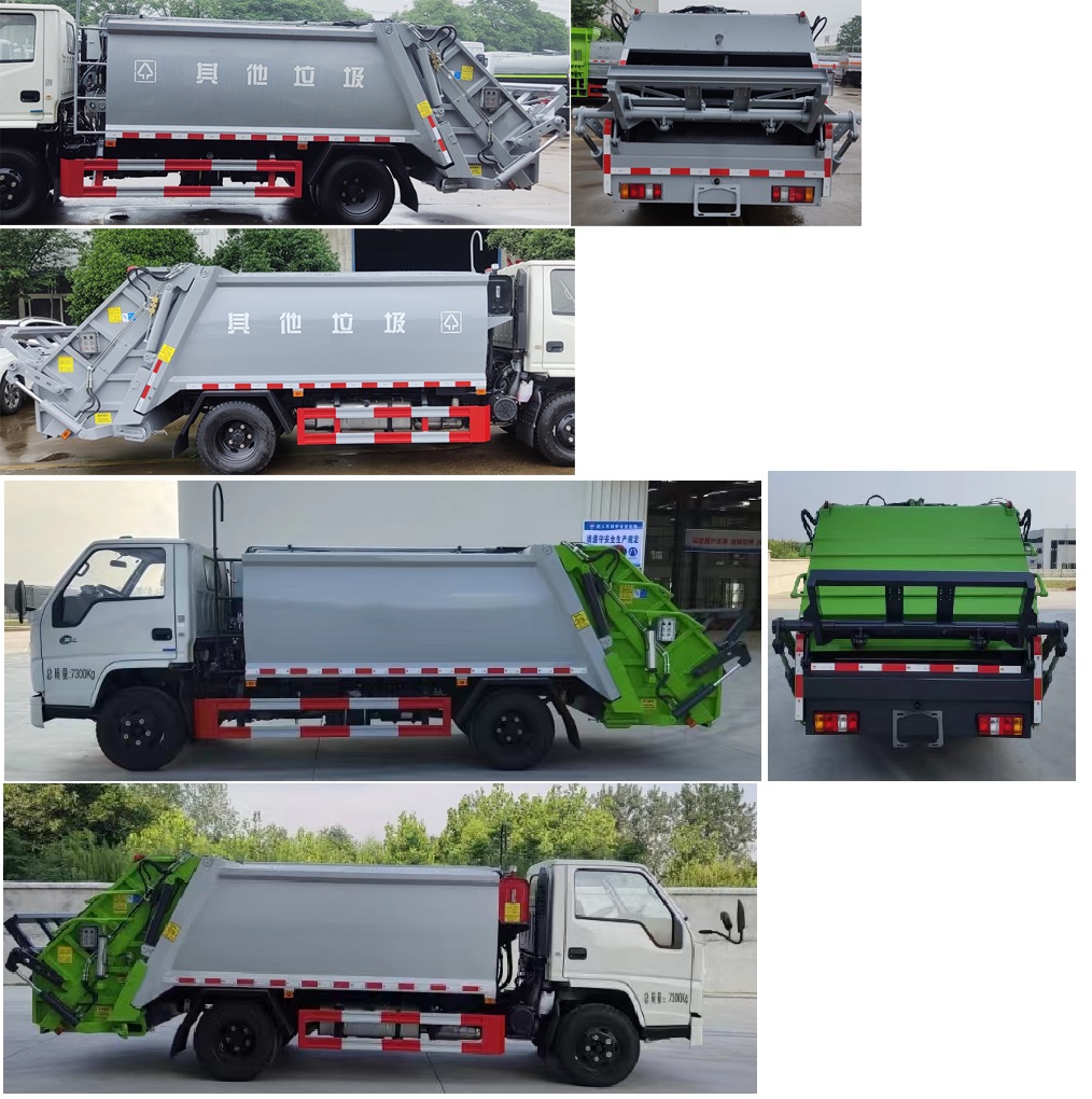 炎帝牌SZD5071ZYSJ6型压缩式垃圾车