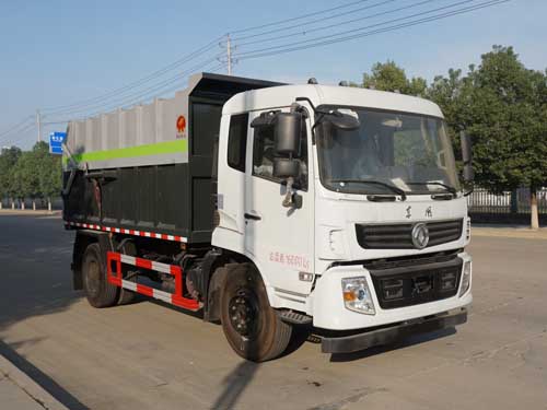炎帝牌SZD5180ZDJE6S型压缩式对接垃圾车