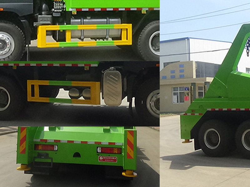 炎帝牌SZD5257ZBS6ZZ型摆臂式垃圾车