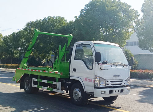炎帝牌SZD5070ZBSQ6型摆臂式垃圾车