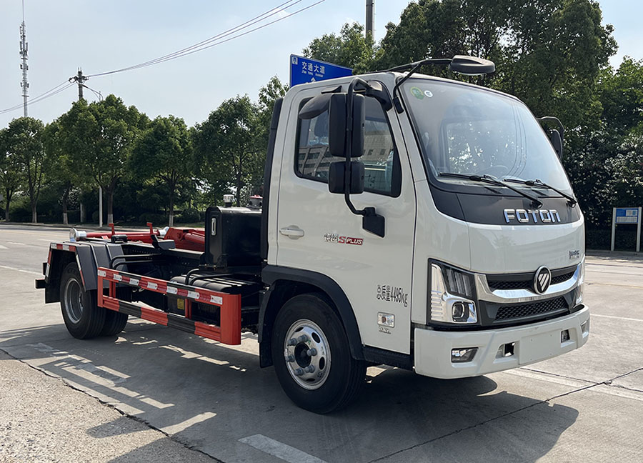 炎帝牌SZD5045ZXXBJ6型车厢可卸式垃圾车