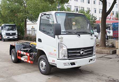 炎帝牌SZD5040ZXXKM6型车厢可卸式垃圾车