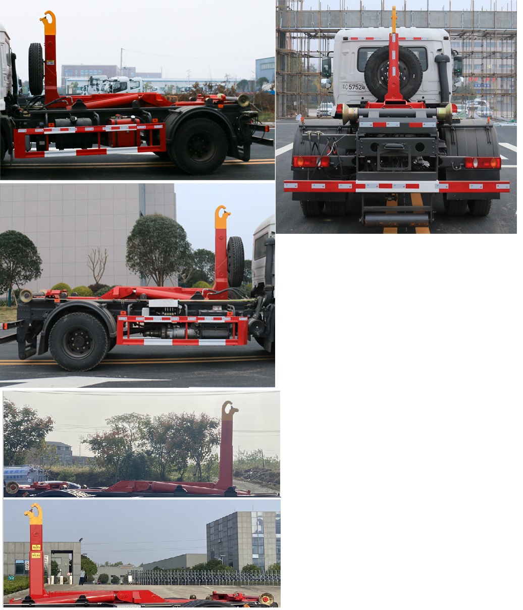 炎帝牌SZD5162ZXXD6X型车厢可卸式垃圾车