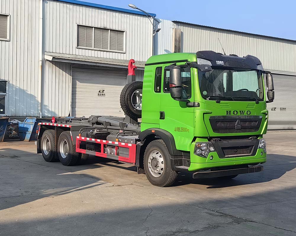 炎帝牌SZD5258ZXXZZ6型车厢可卸式垃圾车