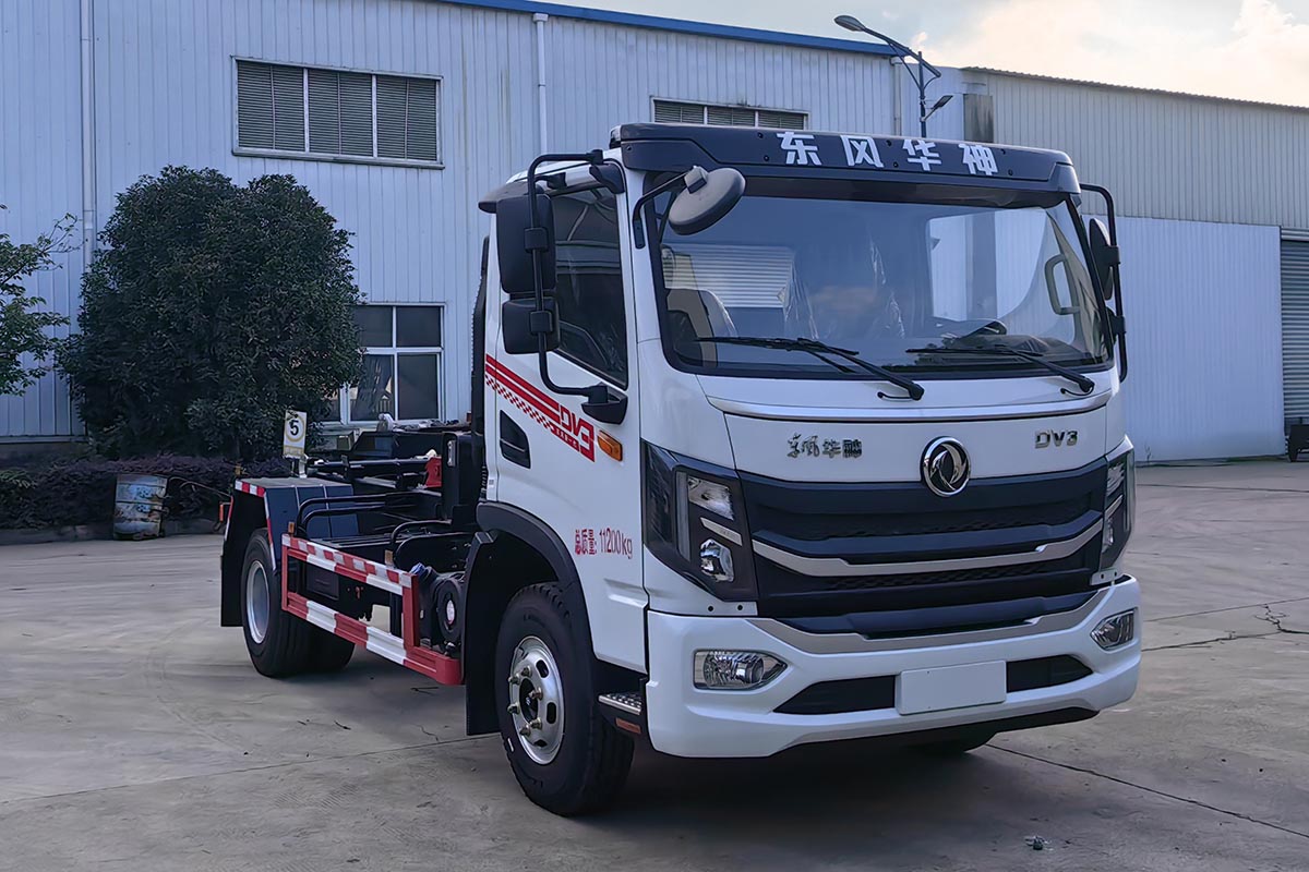 炎帝牌SZD5116ZXXEL6型车厢可卸式垃圾车