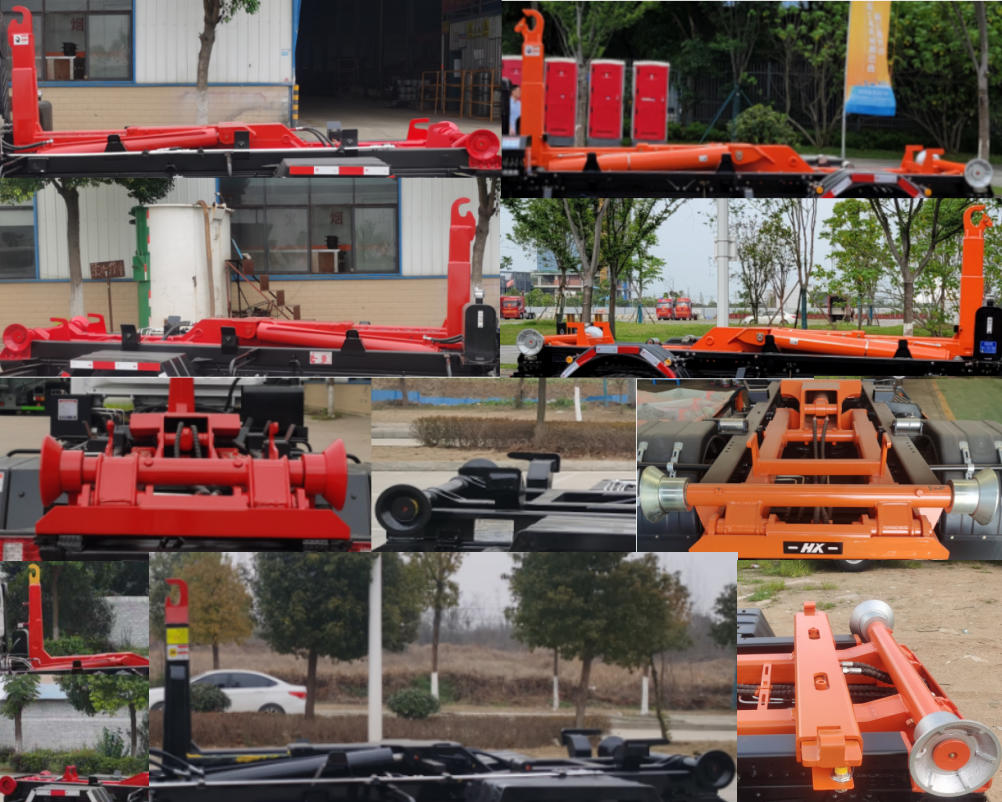 炎帝牌SZD5116ZXXEL6型车厢可卸式垃圾车