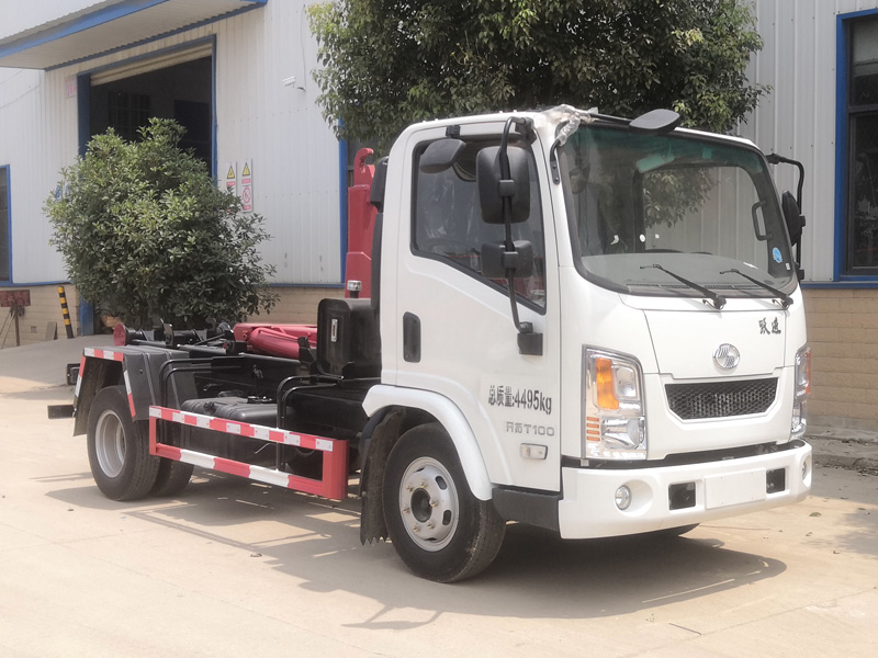 炎帝牌SZD5049ZXXSH6型车厢可卸式垃圾车