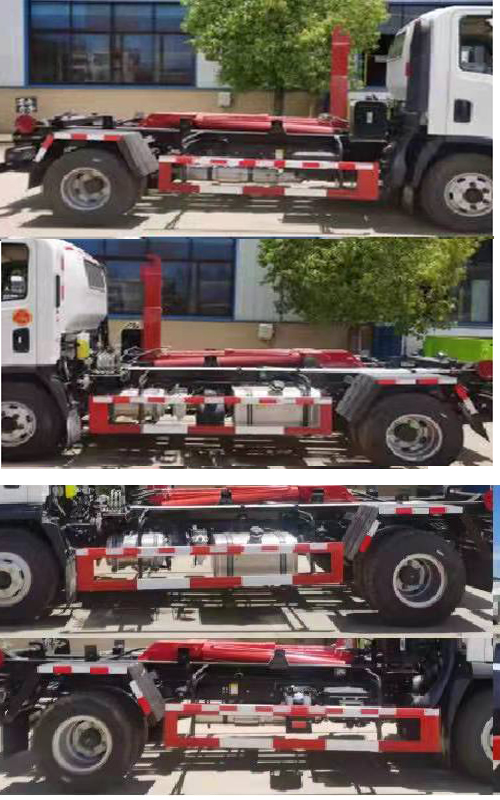 炎帝牌SZD5110ZXXCG6型车厢可卸式垃圾车
