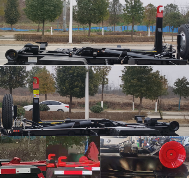 炎帝牌SZD5042ZXXFD6型车厢可卸式垃圾车