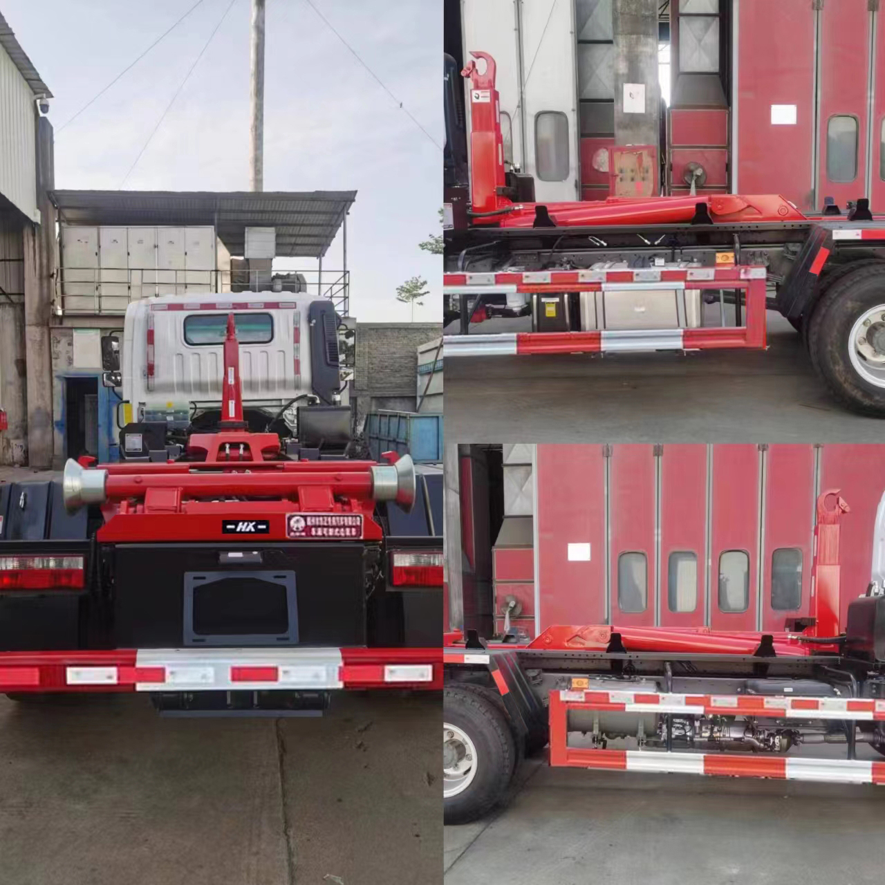 炎帝牌SZD5110ZXXCDW6型车厢可卸式垃圾车