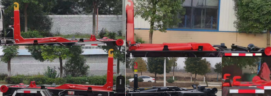炎帝牌SZD5046ZXX6B型车厢可卸式垃圾车
