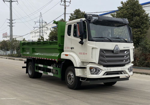 炎帝牌SZD5187ZLJZ6型自卸式垃圾车