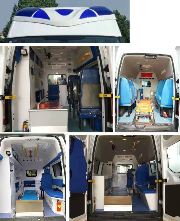 炎帝牌SZD5043XJHJ6型救护车